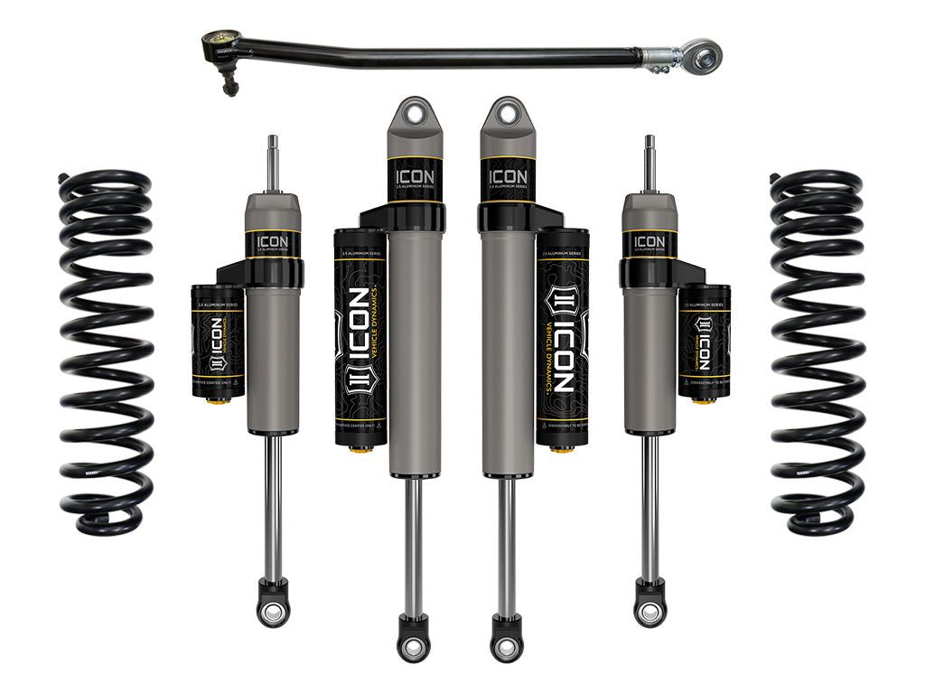 2023 Ford F-250/F-350 Super Duty 4WD Gas 2.5 Inch Lift Suspension System Icon Vehicle Dynamics