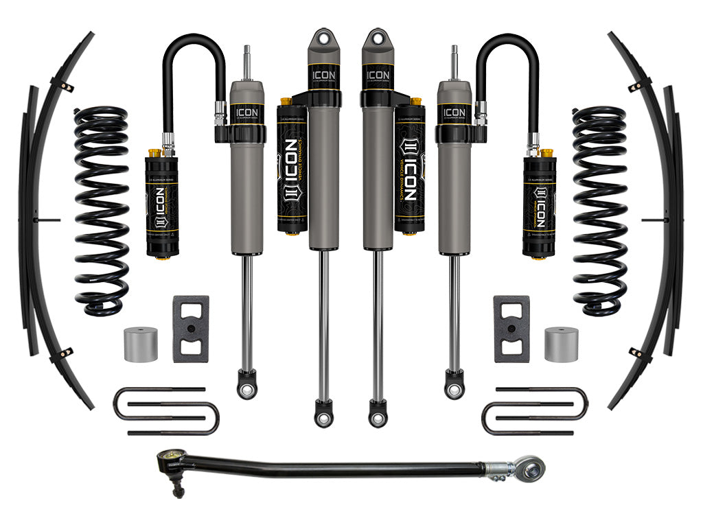 2023 Ford F-250/F-350 Super Duty 4WD Gas 2.5 Inch Lift Suspension System Icon Vehicle Dynamics