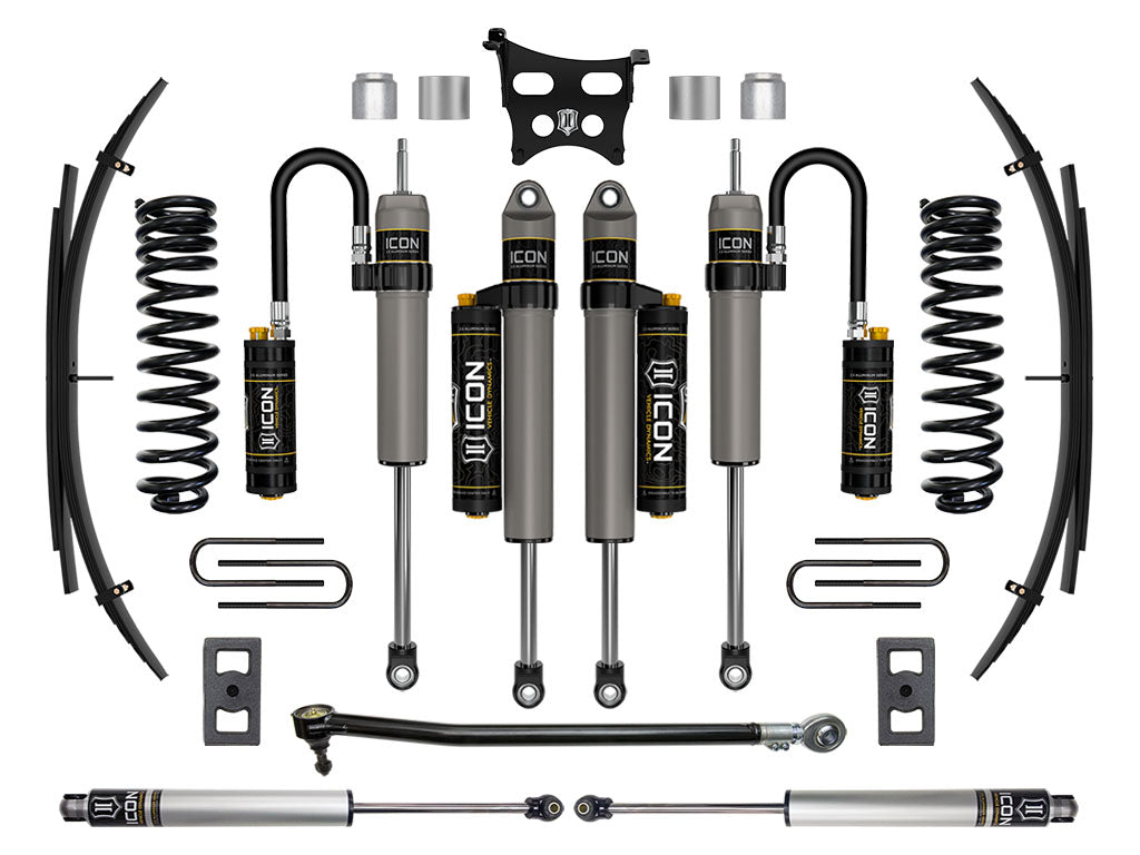 2023 Ford F-250/F-350 Super Duty 4WD Gas 2.5 Inch Lift Stage 5 Suspension System W/ Expansion Packs Icon Vehicle Dynamics