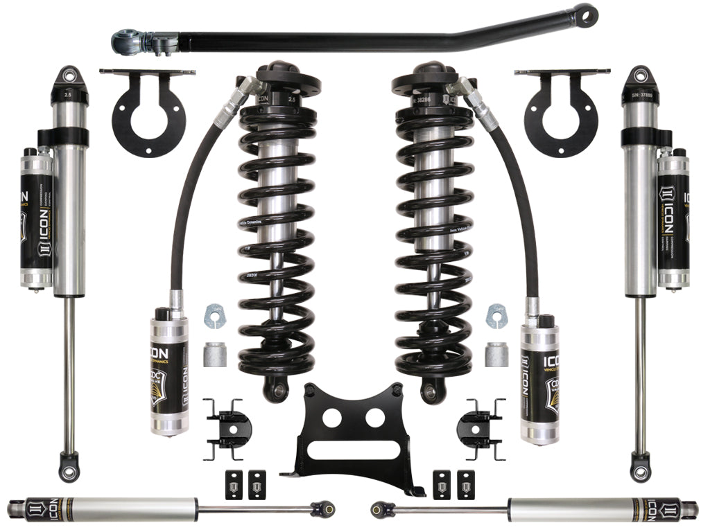 05-16 Ford F-250/F-350 2.5-3 Inch Stage 4 Coilover Conversion System Icon Vehicle Dynamics