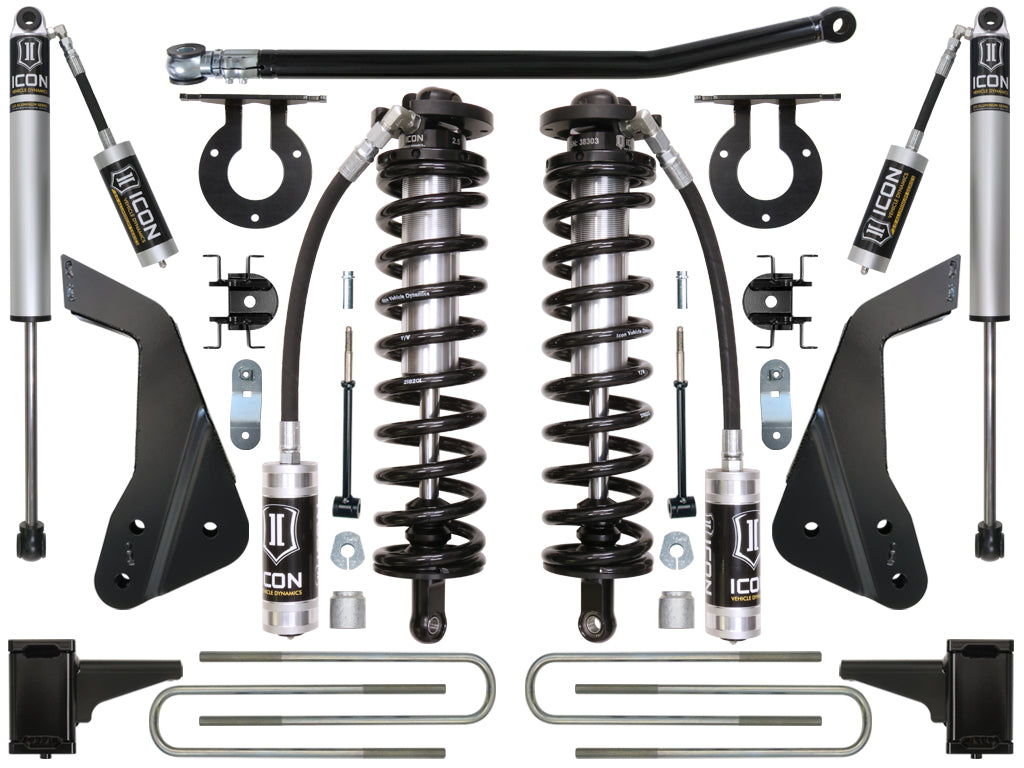 05-07 Ford F-250/F-350 4-5.5 Inch Coilover Conversion System Icon Vehicle Dynamics