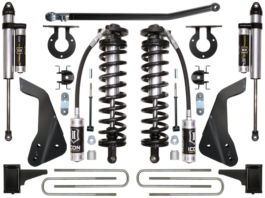 05-07 Ford F-250/F-350 4-5.5 Inch Coilover Conversion System Icon Vehicle Dynamics