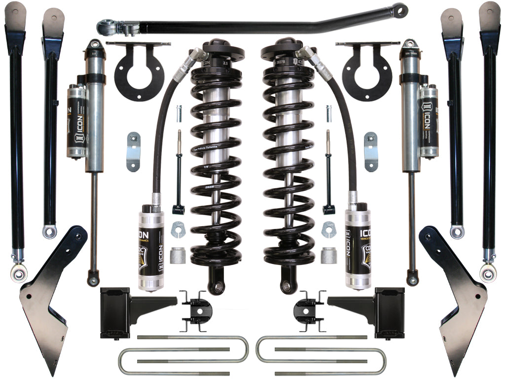 05-07 Ford F-250/F-350 4-5.5 Inch Coilover Conversion System Icon Vehicle Dynamics