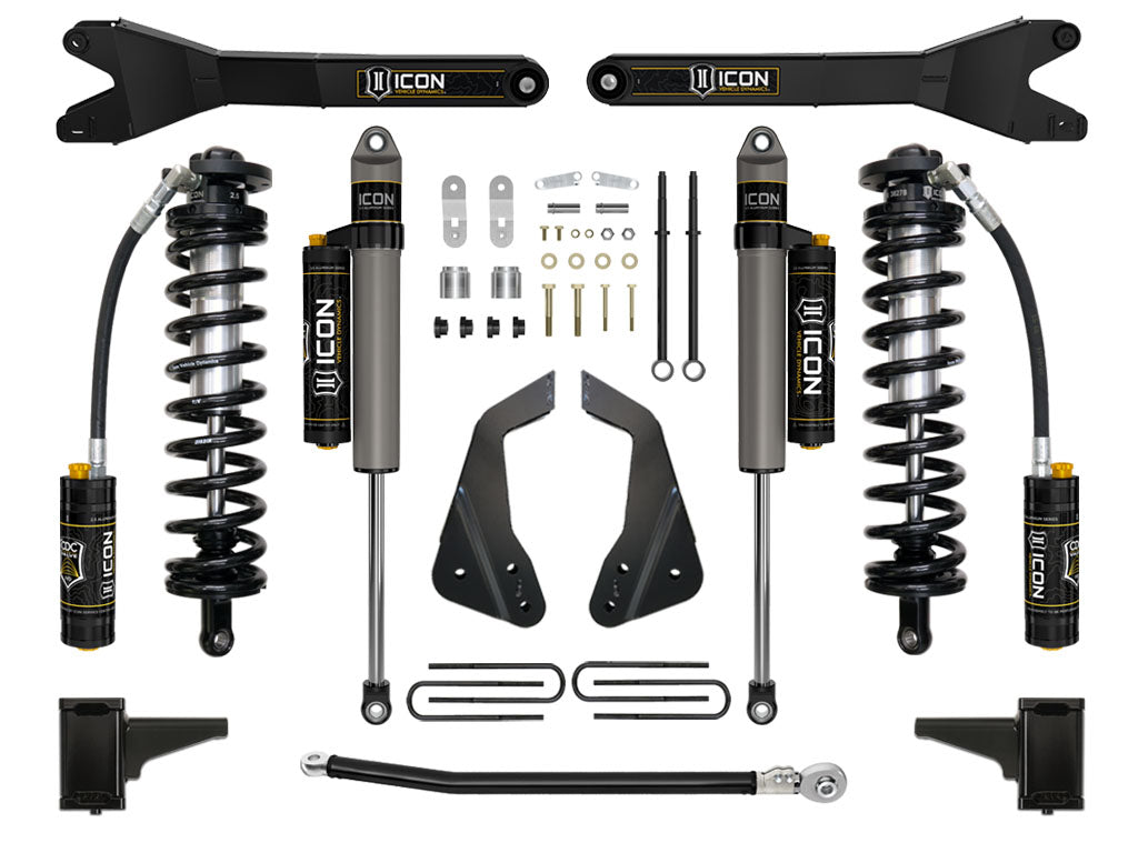 05-07 Ford F-250/F-350 4-5.5 Inch Coilover Conversion System Icon Vehicle Dynamics