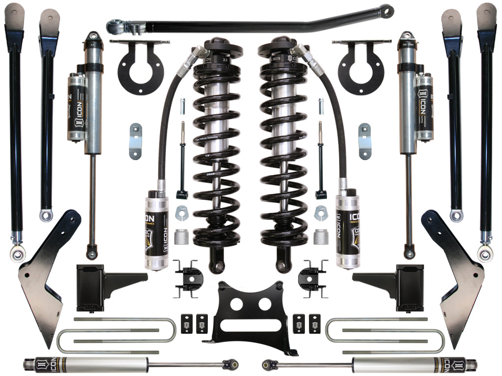 05-07 Ford F-250/F-350 4-5.5 Inch Coilover Conversion System Icon Vehicle Dynamics