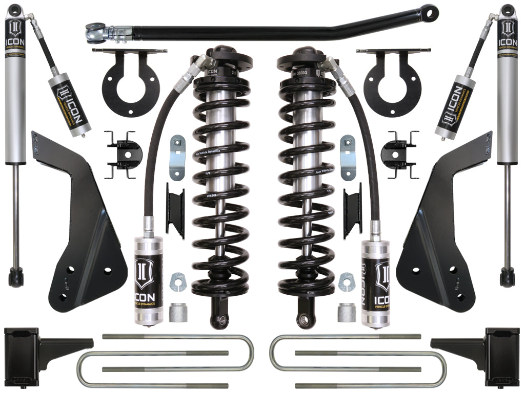 08-10 Ford F-250/F-350 4-5.5 Inch Coilover Conversion System Icon Vehicle Dynamics