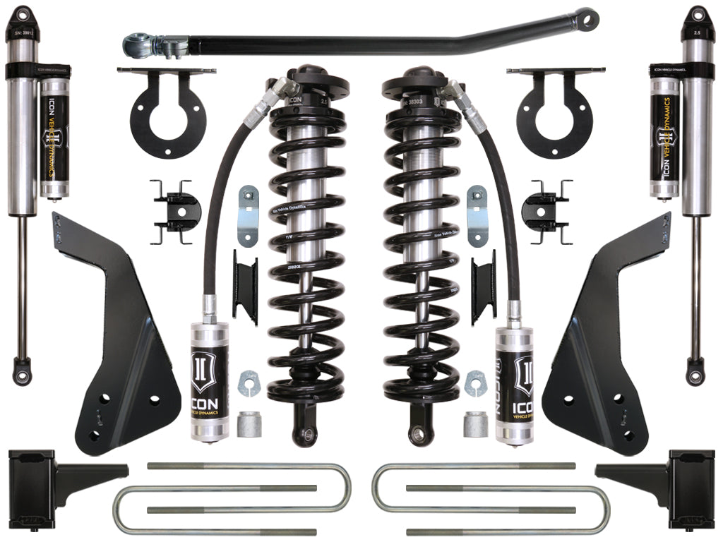 08-10 Ford F-250/F-350 4-5.5 Inch Coilover Conversion System Icon Vehicle Dynamics
