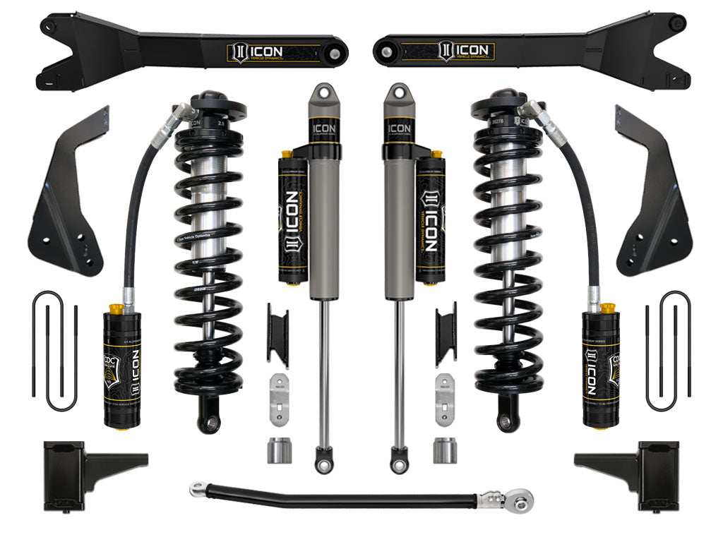 08-10 Ford F-250/F-350 4-5.5 Inch Coilover Conversion System Icon Vehicle Dynamics