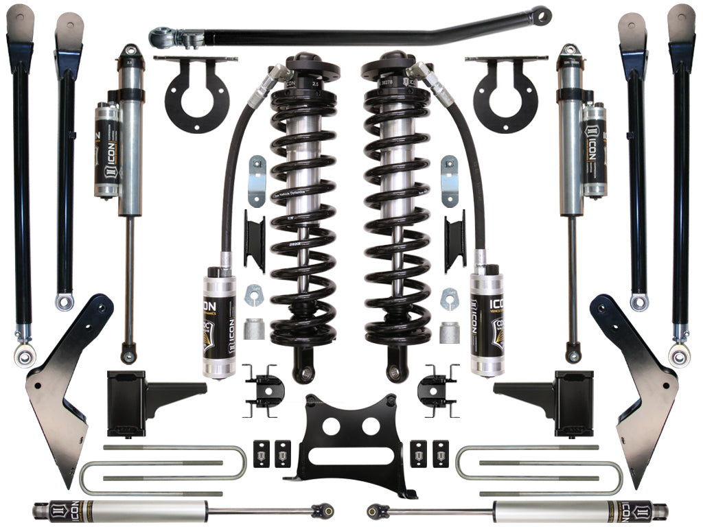 08-10 Ford F-250/F-350 4-5.5 Inch Coilover Conversion System Icon Vehicle Dynamics