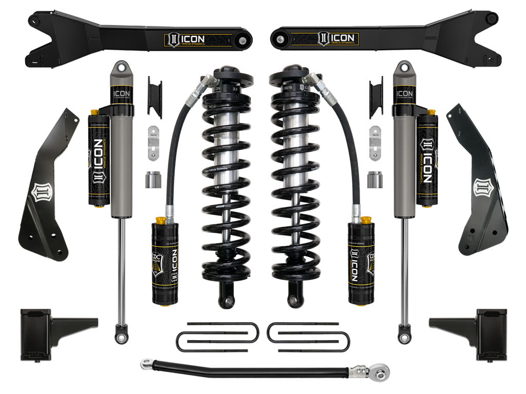 11-16 Ford F-250/F-350 4-5.5 Inch Coilover Conversion System Icon Vehicle Dynamics