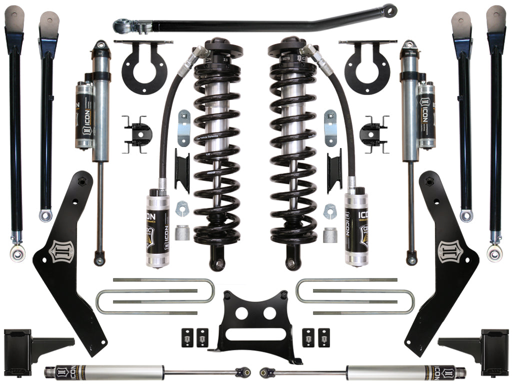 11-16 Ford F-250/F-350 4-5.5 Inch Stage 5 Coilover Conversion System Icon Vehicle Dynamics