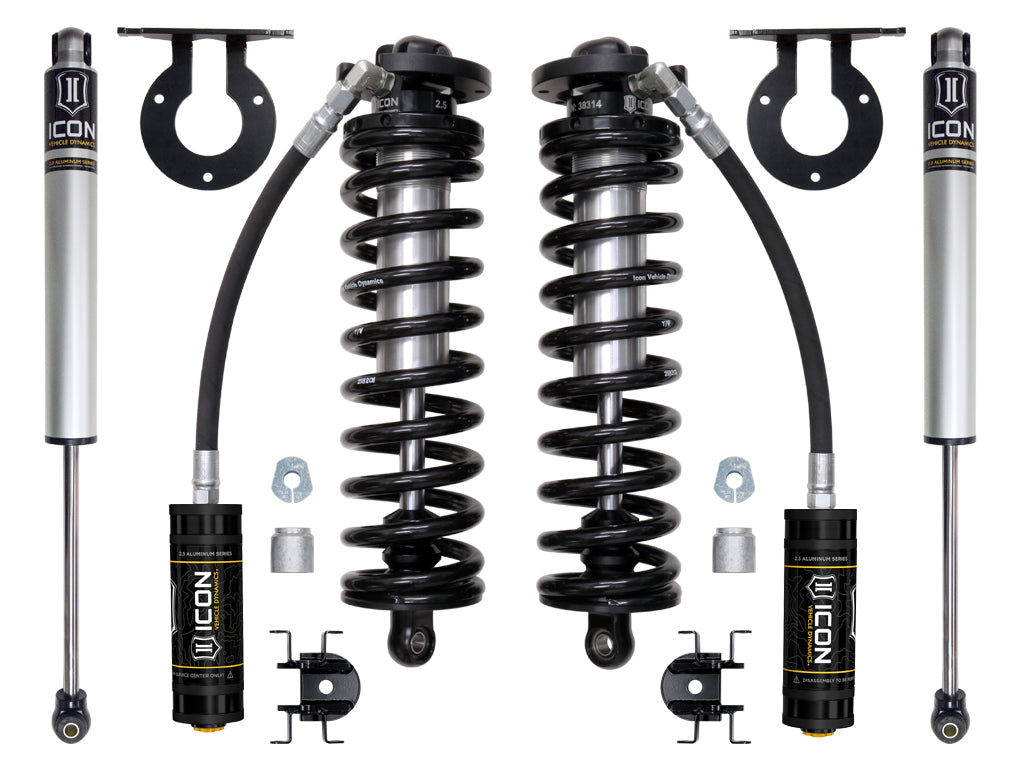 2017-2023 Ford F-250/F-350 Super Duty 4WD 2.5-3 Inch Lift Stage 1 Coilover Conversion System Icon Vehicle Dynamics
