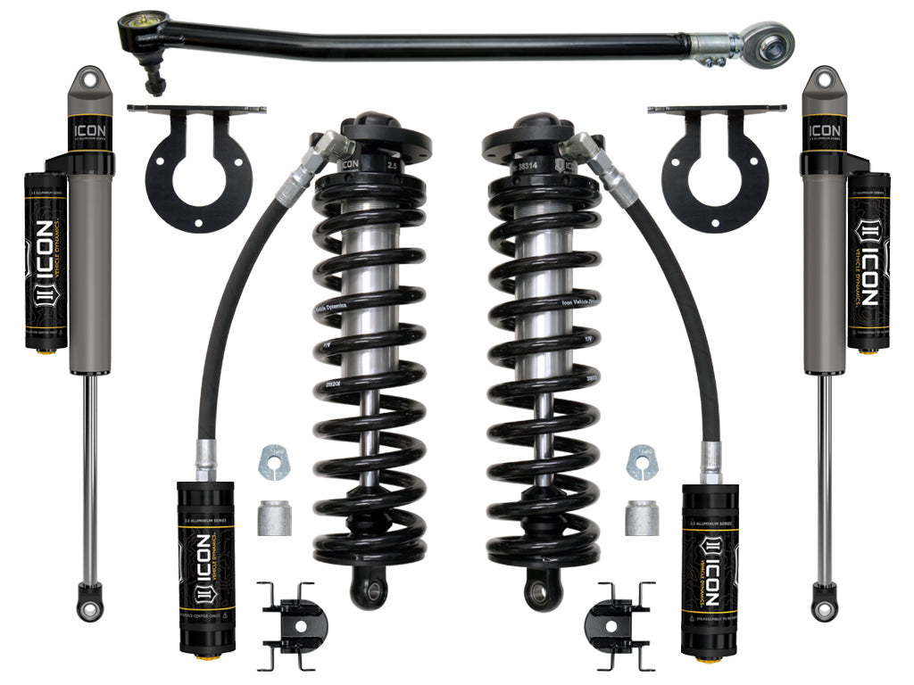 2017-2023 Ford F-250/F-350 Super Duty 4WD 2.5-3 Inch Lift Stage 3 Coilover Conversion System Icon Vehicle Dynamics