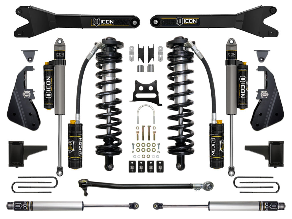 17-22 Ford F250/F350 4-5.5 Inch Lift Stage 5 Suspension System W/Radius Arm Icon Vehicle Dynamics
