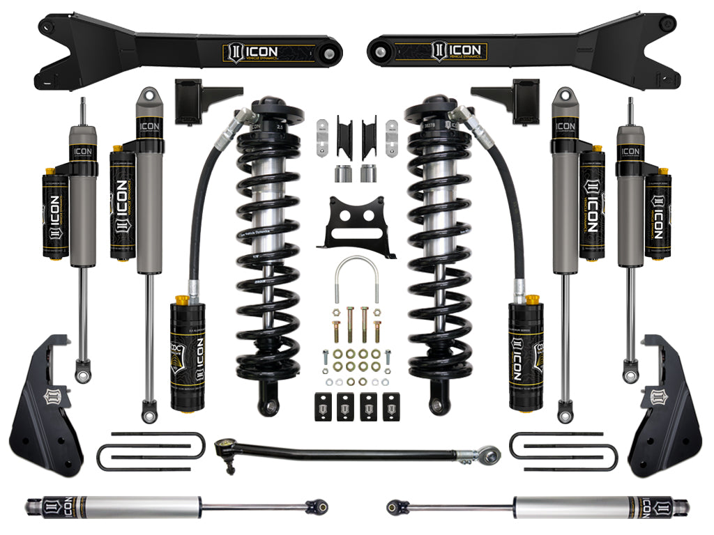 17-22 Ford F250/F350 4-5.5 Inch Lift Stage 6 Suspension System W/Radius Arm Icon Vehicle Dynamics
