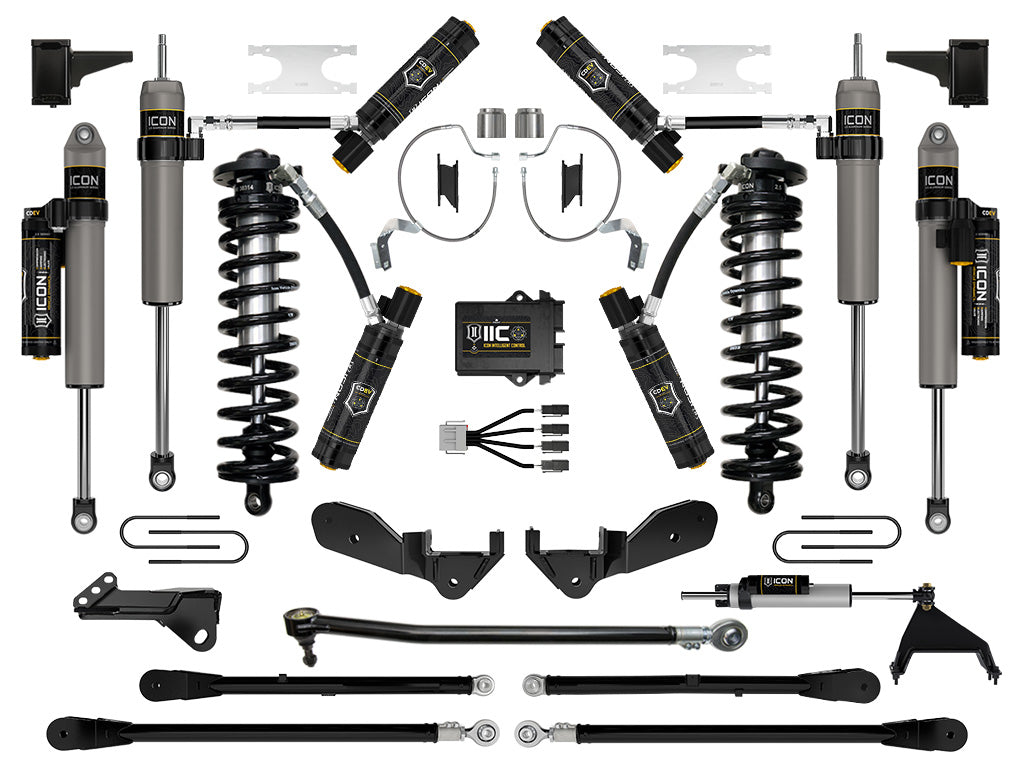 2023-2025 Ford F-250/F-350 Super Duty 4WD 4-5.5 Inch Lift Coilover Conversion System Icon Vehicle Dynamics
