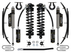08-10 Ford F250/F350 2.5-3 Inch Lift Stage 3 Coilover System W/ Leaf Springs Icon Vehicle Dynamics