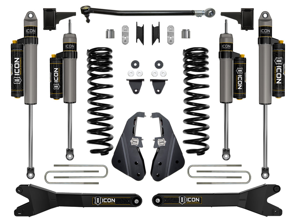 20-22 Ford F250/F350 4.5 Inch Lift Stage 4 Suspension System W/Radius Arm Icon Vehicle Dynamics