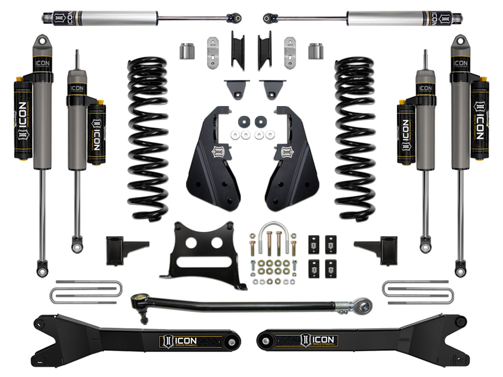 20-22 Ford F250/F350 4.5 Inch Lift Stage 5 Suspension System W/Radius Arm Icon Vehicle Dynamics