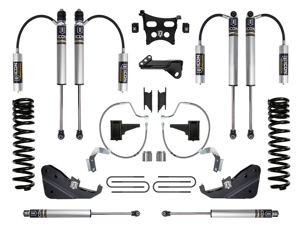 2023-2025 Ford F-250/F-350 Super Duty 4WD Gas 4.5 Inch Lift Suspension System Icon Vehicle Dynamics