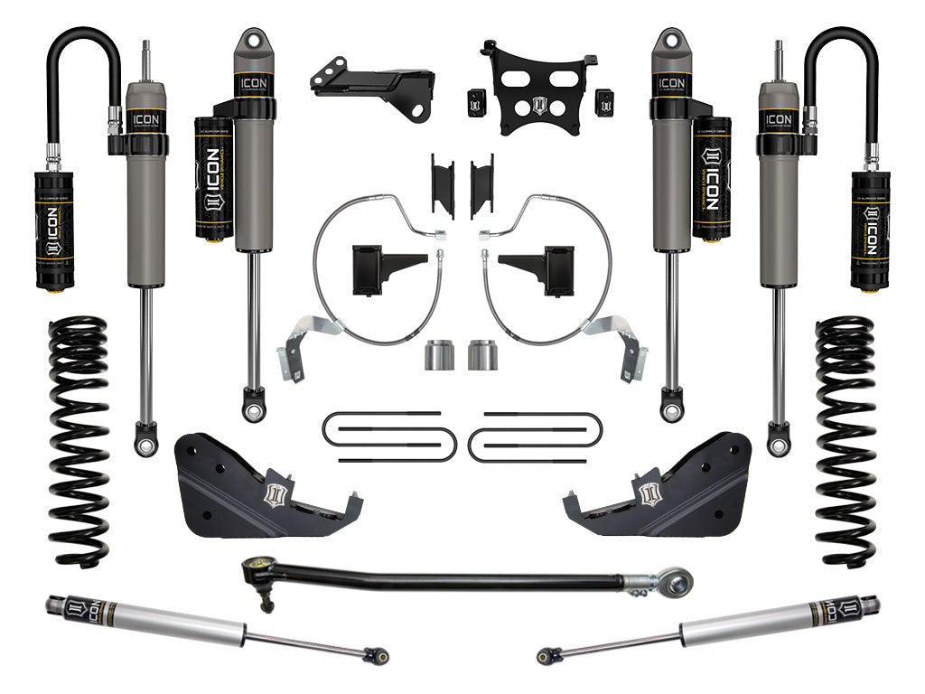 2023-2025 Ford F-250/F-350 Super Duty 4WD Gas 4.5 Inch Lift Suspension System Icon Vehicle Dynamics