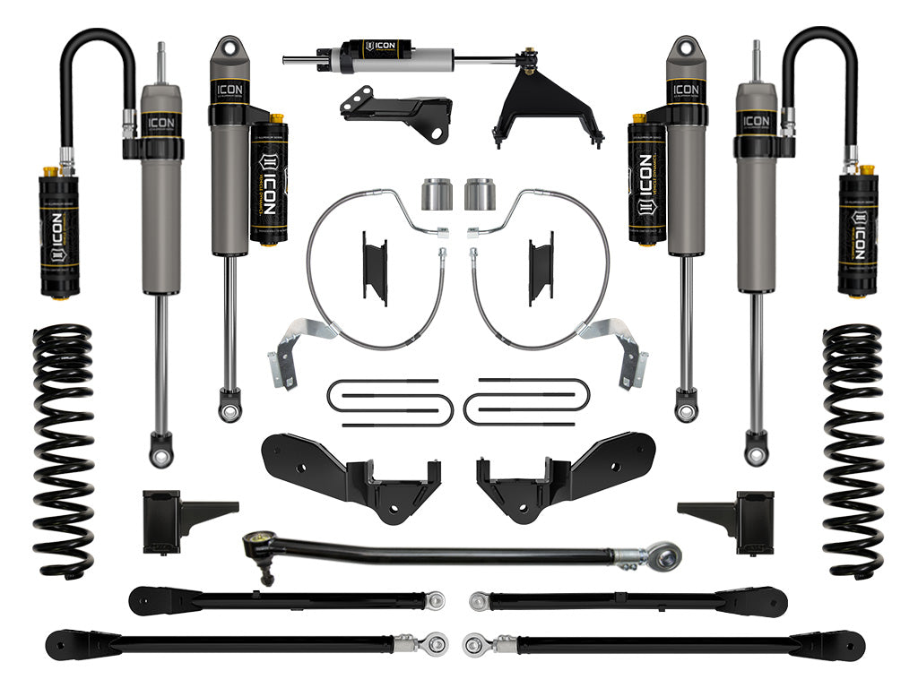 2023-2025 Ford F-250/F-350 Super Duty 4WD Gas 4.5 Inch Lift Suspension System Icon Vehicle Dynamics