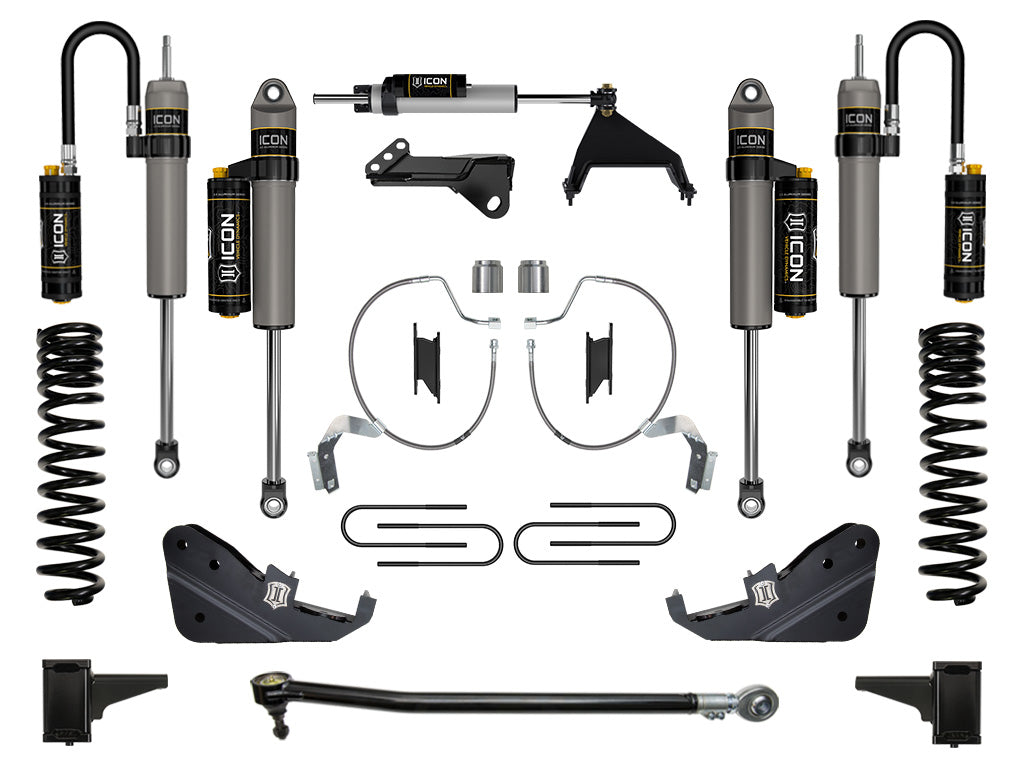 2023-2025 Ford F-250/F-350 Super Duty 4WD Diesel 4.5 Inch Lift Suspension System Icon Vehicle Dynamics