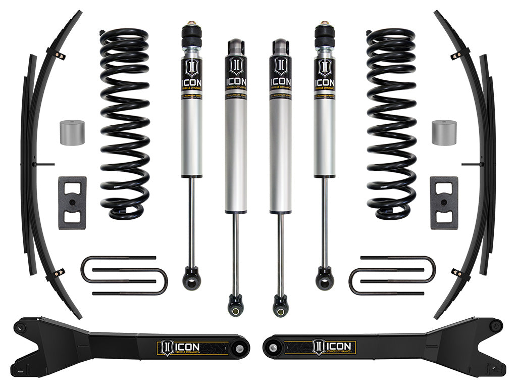 2023-2025 Ford F-250/F-350 Super Duty 4WD Diesel 2.5 Inch Lift Suspension System W/ Radius Arms Icon Vehicle Dynamics