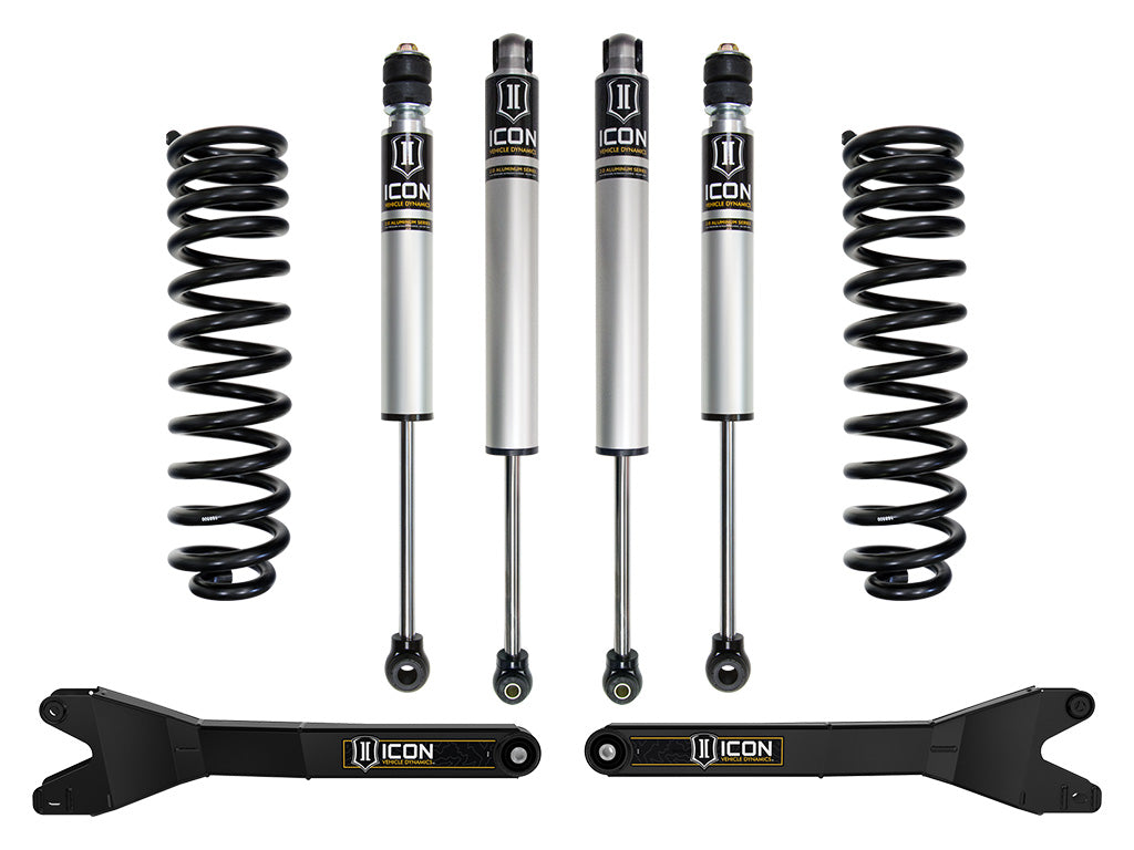 2023-2025 Ford F-250/F-350 Super Duty 4WD Diesel 2.5 Inch Lift Suspension System W/ Radius Arms Icon Vehicle Dynamics