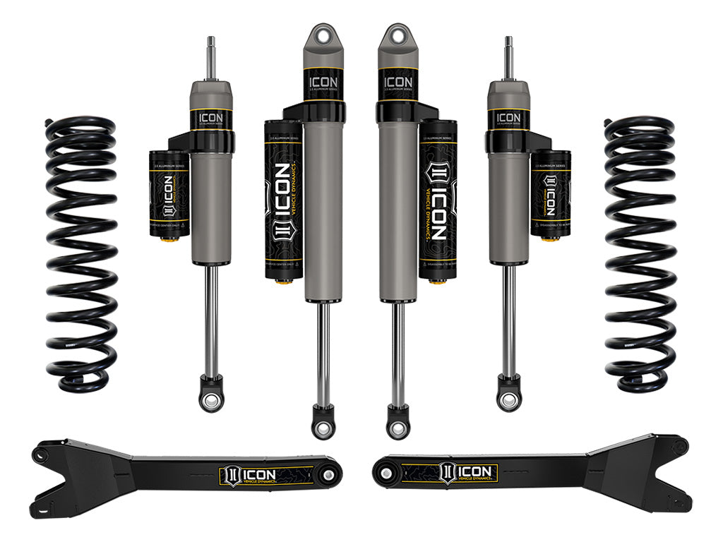 2023-2025 Ford F-250/F-350 Super Duty 4WD Gas 2.5 Inch Lift Suspension System W/ Radius Arms Icon Vehicle Dynamics