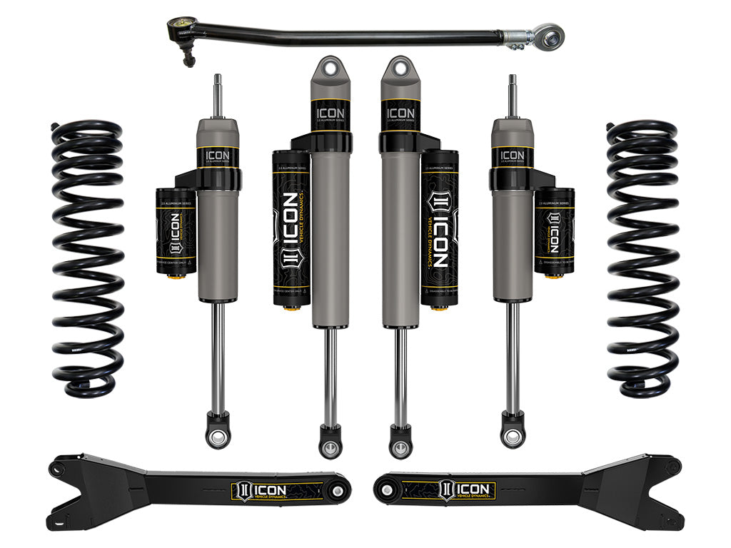 2023-2025 Ford F-250/F-350 Super Duty 4WD Gas 2.5 Inch Lift Suspension System W/ Radius Arms Icon Vehicle Dynamics