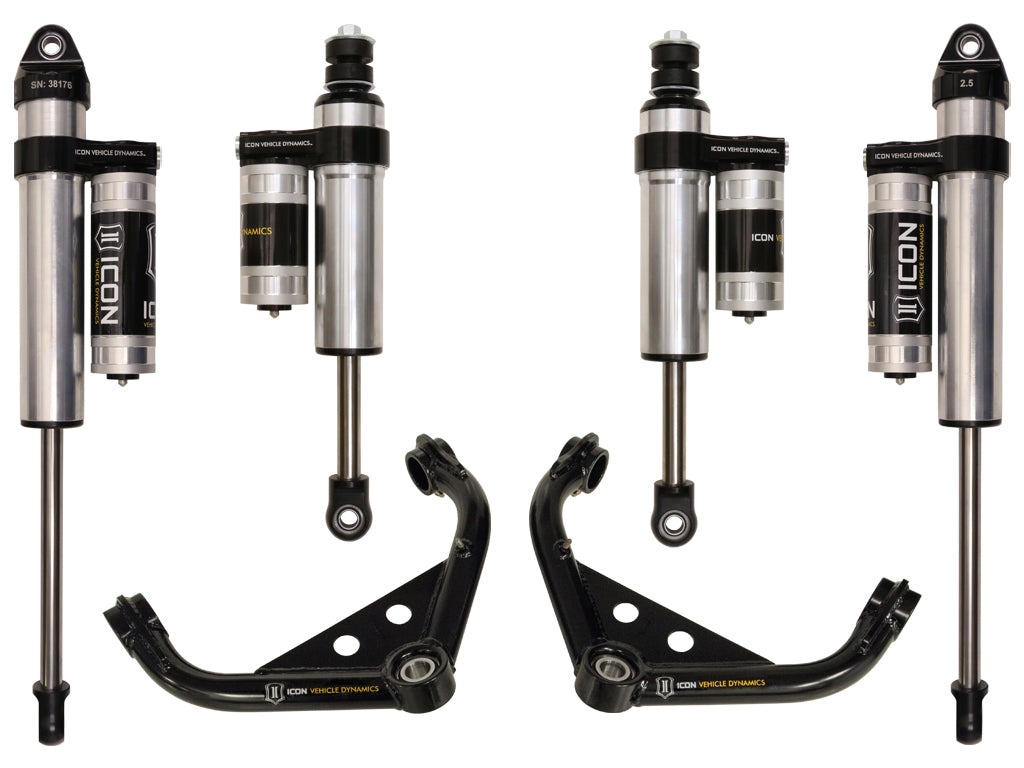 01-10 GM 2500HD/3500 0-2 Inch Suspension System Icon Vehicle Dynamics
