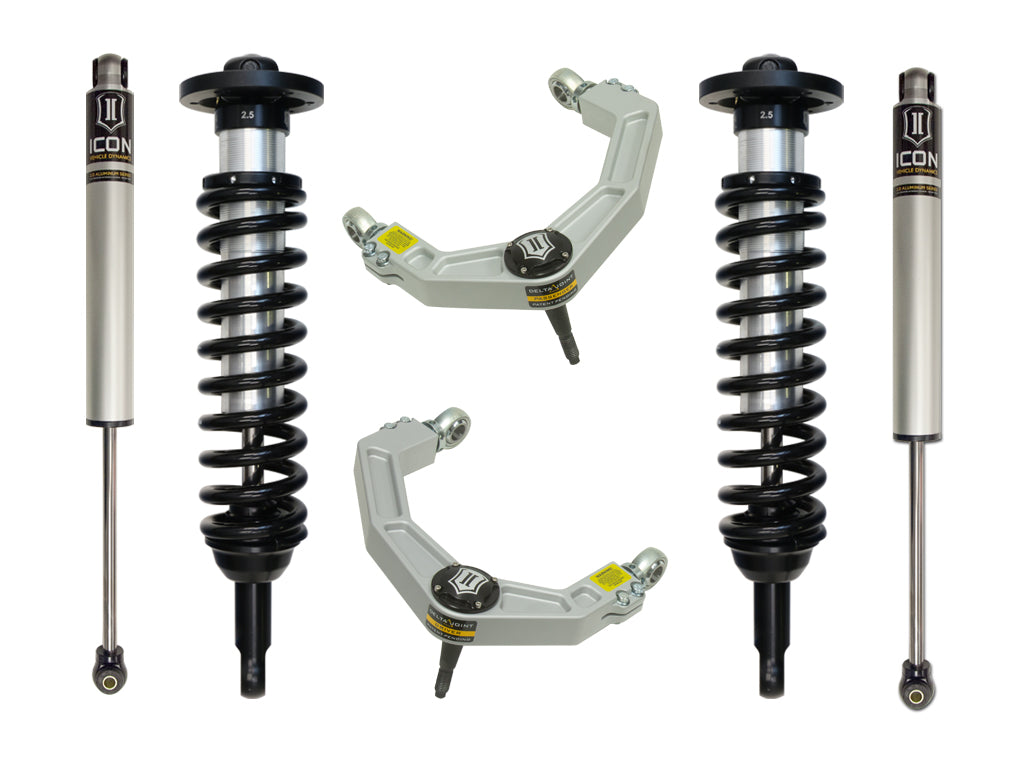 09-13 Ford F150 4WD 0-2.63 Inch Stage 2 Suspension System W Billet UCA Icon Vehicle Dynamics