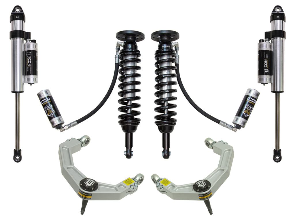 09-13 Ford F150 4WD 1.75-2.63 Inch Stage 5 Suspension System W Billet UCA Icon Vehicle Dynamics