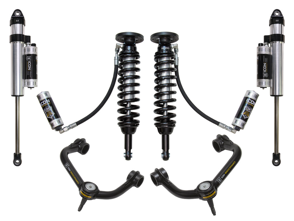 09-13 Ford F150 4WD 1.75-2.63 Inch Stage 5 Suspension System W Tubular UCA Icon Vehicle Dynamics