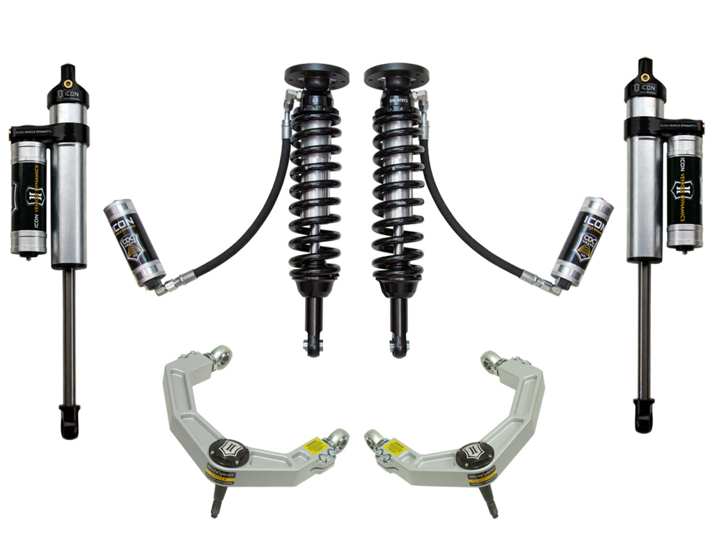 09-13 Ford F150 2WD 1.75-2.63 Inch Stage 4 Suspension System W Billet UCA Icon Vehicle Dynamics
