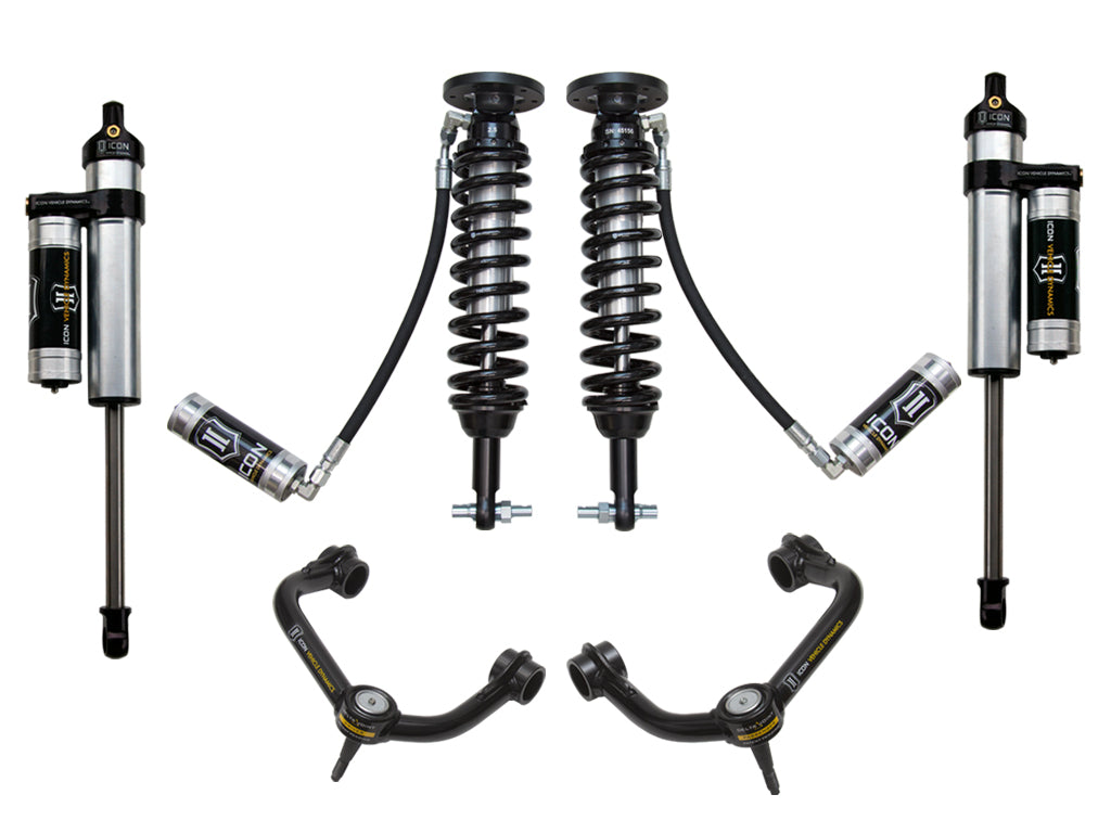 2014 Ford F150 4WD 1.75-2.63 Inch Stage 4 Suspension System W Tubular UCA Icon Vehicle Dynamics