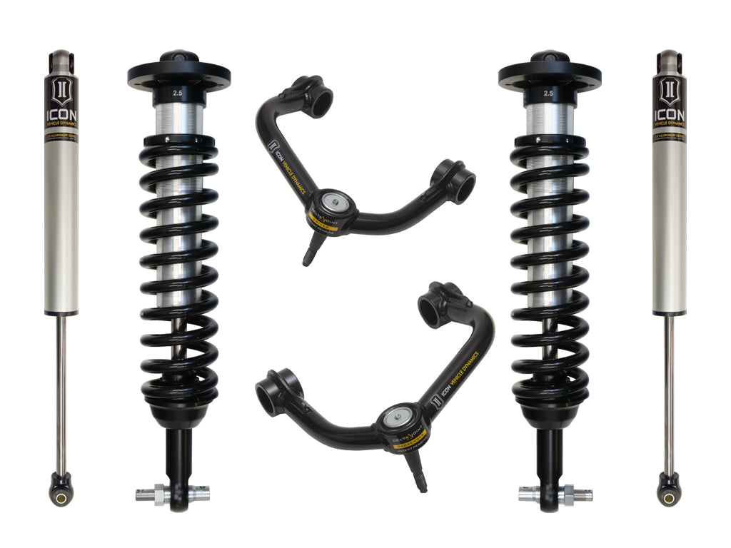 2014 Ford F150 2WD 0-2.63 Inch Stage 2 Suspension System W Tubular UCA Icon Vehicle Dynamics