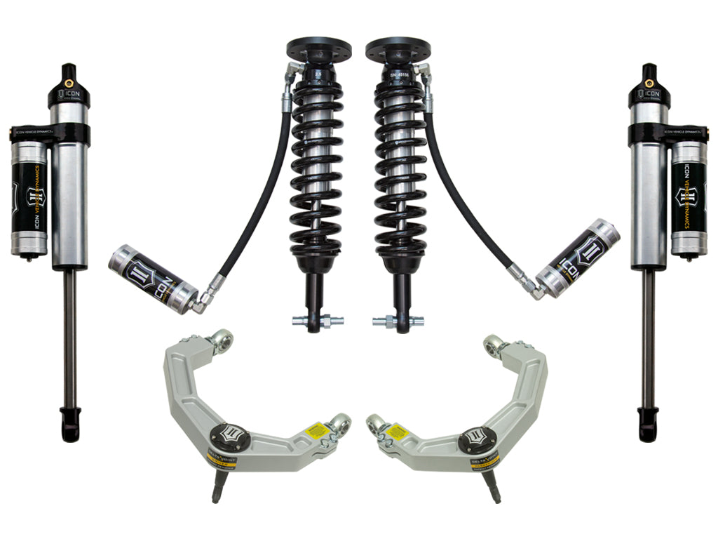 2014 Ford F150 2WD 1.75-2.63 Inch Suspension System W Billet UCA Icon Vehicle Dynamics