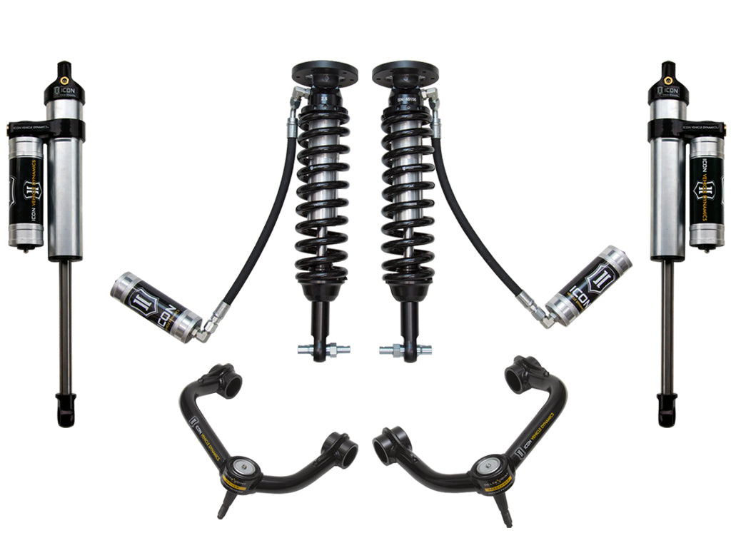 2014 Ford F150 2WD 1.75-2.63 Inch Suspension System W Billet UCA Icon Vehicle Dynamics
