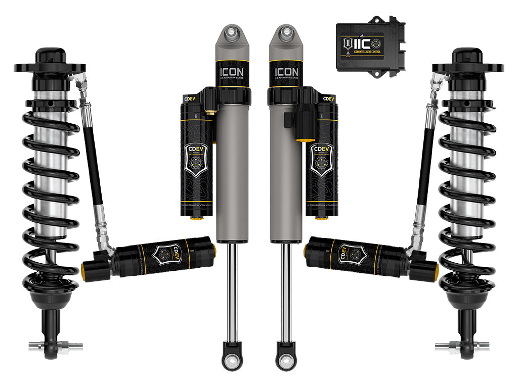 2021-2023 Ford F-150 2WD 0-3 Inch Lift Suspension System Icon Vehicle Dynamics