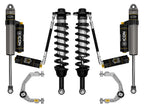 2021-2024 Ford F-150 4WD 2.75-3.5 Inch Lift Stage 4 Suspension System Billet CDCV Icon Vehicle Dynamics