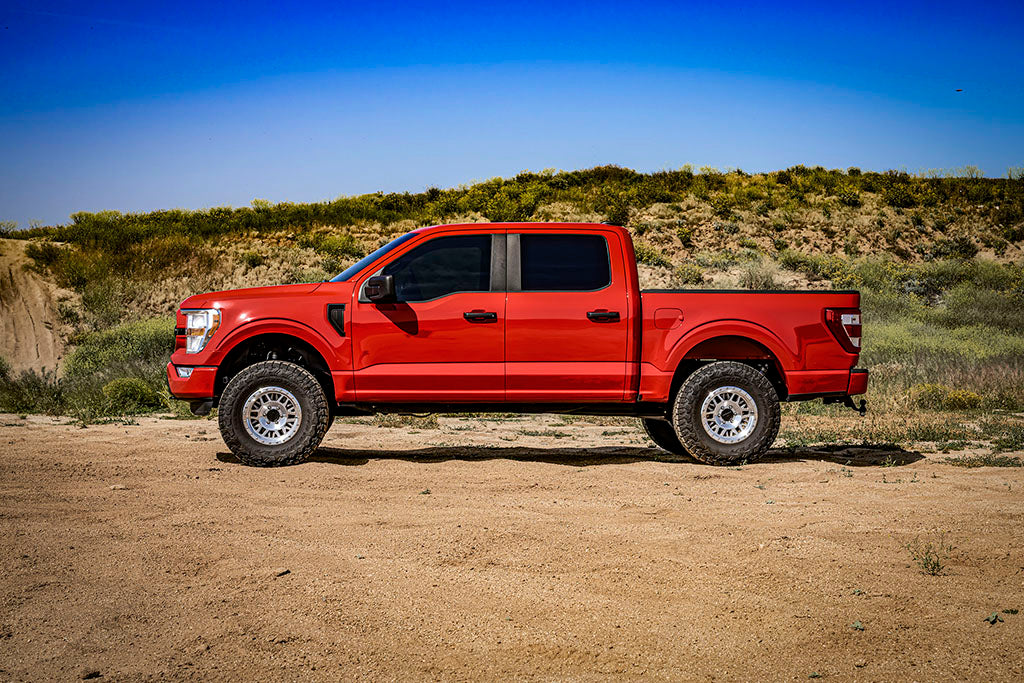 2021-2023 Ford F-150 4WD 3.5-4.5 Inch Lift Stage 1 Suspension System Billet UCA | 2021-2024 Ford F-150 4WD 3.5-4.5 Inch Lift Stage 1 Suspension System Billet Icon Vehicle Dynamics
