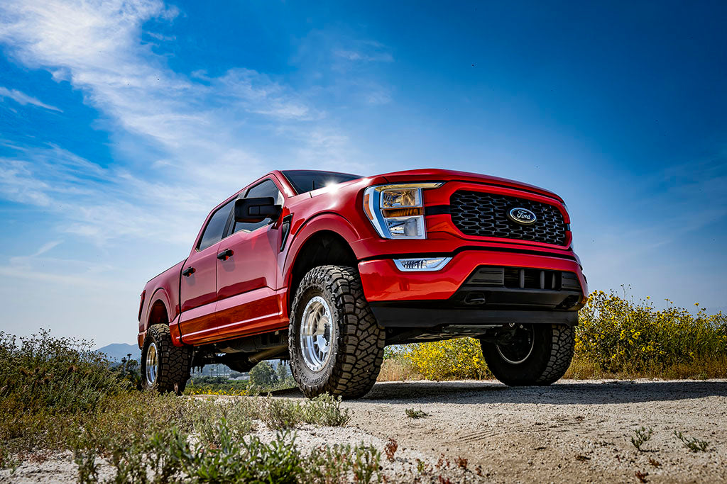 2021-2024 Ford F-150 4WD 3.5-4.5 Inch Lift Stage 2 Suspension System Tubular Icon Vehicle Dynamics