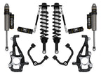 2021-2024 Ford F-150 4WD 3.5-4.5 Inch Lift Stage 3 Suspension System Tubular Icon Vehicle Dynamics
