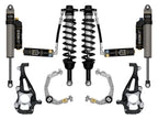 2021-2024 Ford F-150 4WD 3.5-4.5 Inch Lift Stage 4 Suspension System Billet CDXS Icon Vehicle Dynamics
