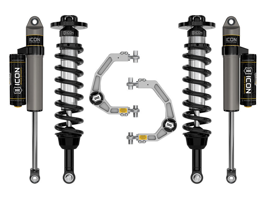 2021-2024 Ford F-150 Tremor 2.5-3 Inch Lift Stage 2 Suspension System Billet Icon Vehicle Dynamics