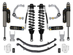 2021-2024 Ford F-150 Tremor 2.5-3 Inch Lift Stage 4 Suspension System Billet CDXS W/ Leaf Packs Icon Vehicle Dynamics