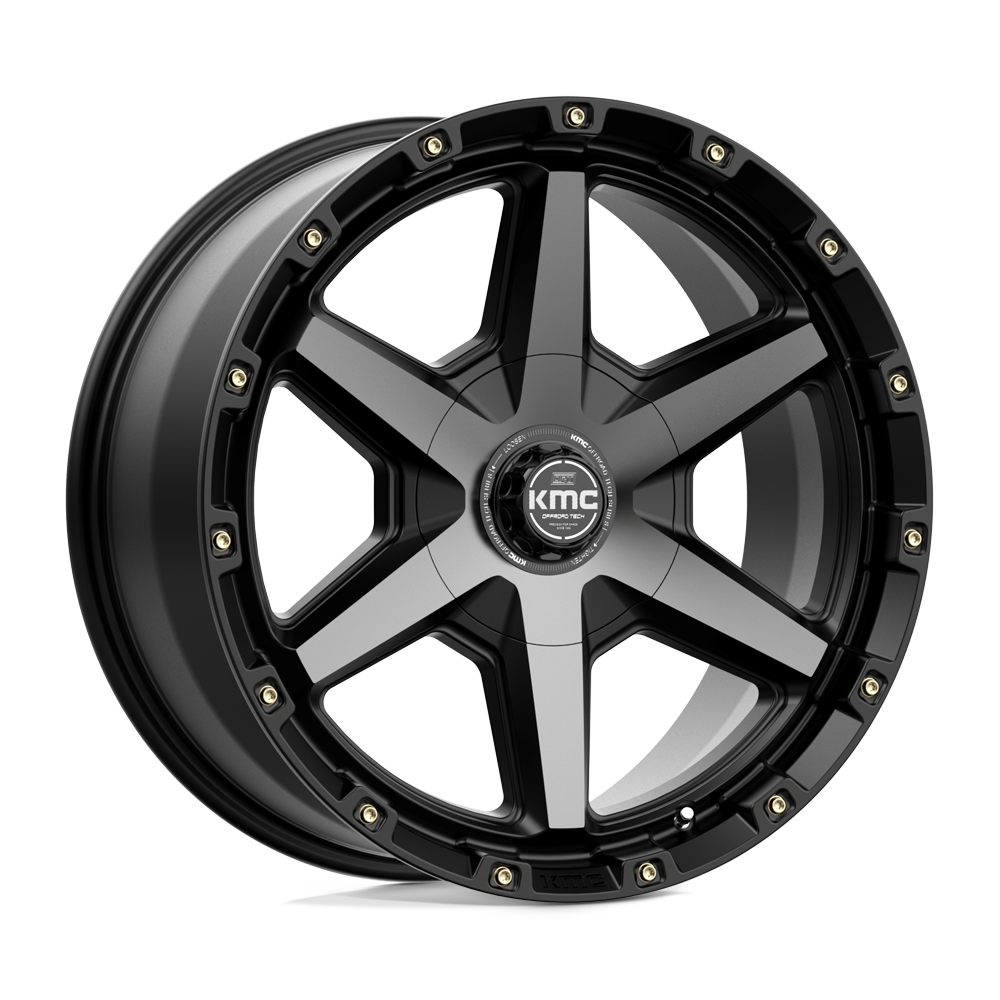 KM101 17X9 6X135/5.5 S-BLK GTCC -12MM