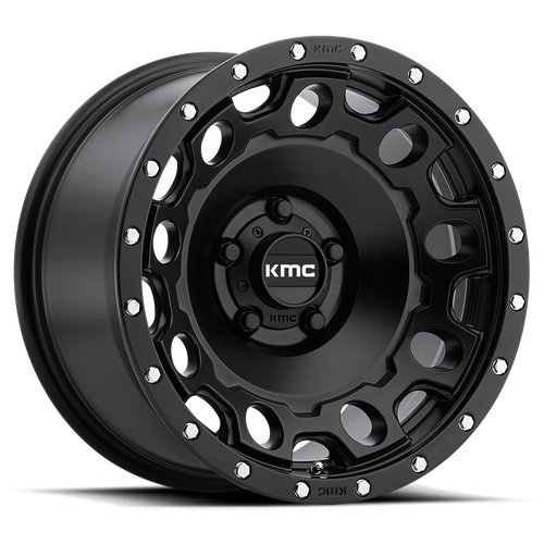 KM529 17X8.5 5X5.0 S-BLK 34MM